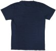 画像2: 【送料360円】 【グラフゼロ】 インディゴ ポケット付き クルーネックTシャツ GRAPHZERO GZ-IDTC 日本製 (2)