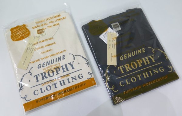 画像1: 【送料360円】 【トロフィークロージング】 ランチロゴ 半袖プリントTシャツ TROPHY CLOTHING 19SS-208 日本製 (1)