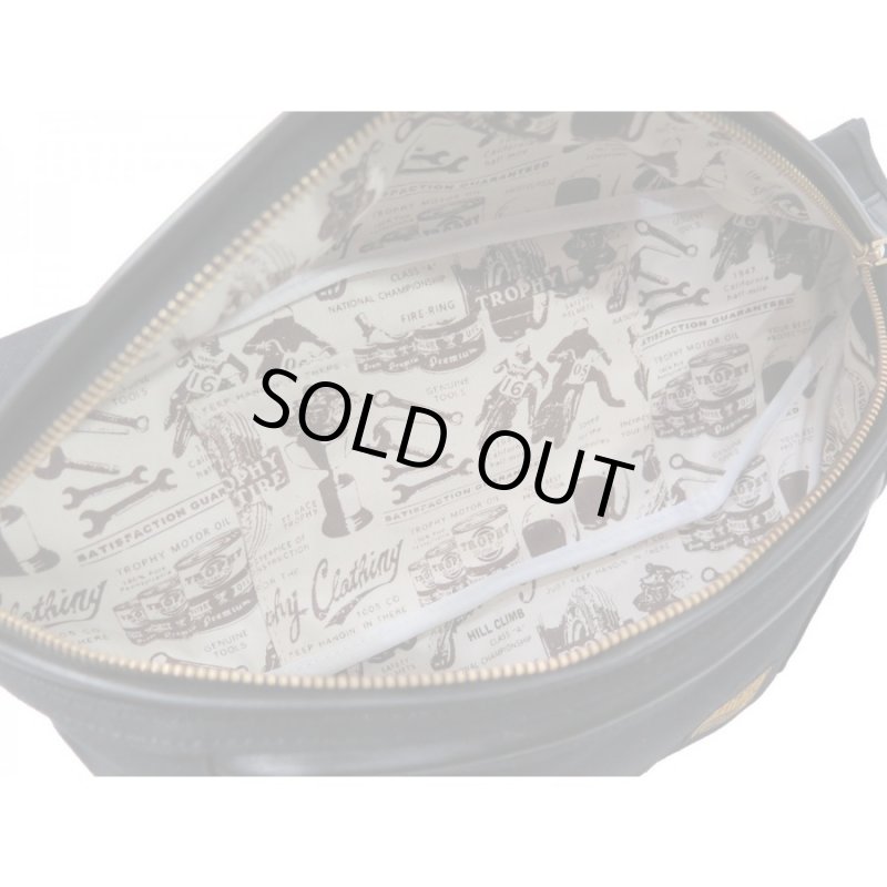 画像10: 【トロフィークロージング】  デイトリップバッグ ワンショルダー  ブラック  TROPHY CLOTHING  日本製【送料無料】  (10)