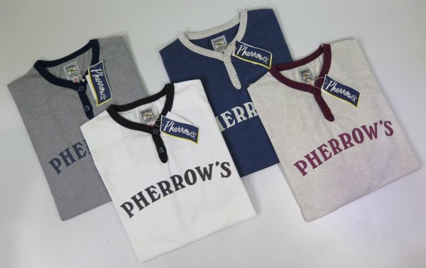 画像1: 【送料360円】 【フェローズ】 ベースボール 七部袖Tシャツ Pherrow's 20S-PBHT1 日本製  (1)