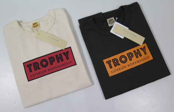 画像1: 【トロフィークロージング】 スーペリアロゴ 長袖Tシャツ/ポケット付き TROPHY CLOTHING TR20AW-202 日本製  【送料無料】 (1)