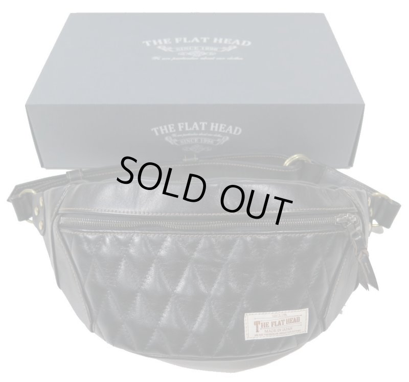 画像1: 【フラットヘッド】   ホースハイド ウエストバッグ/ショルダーバッグ   THE FLAT HEAD FN-B5H4-5   日本製【送料無料】 (1)