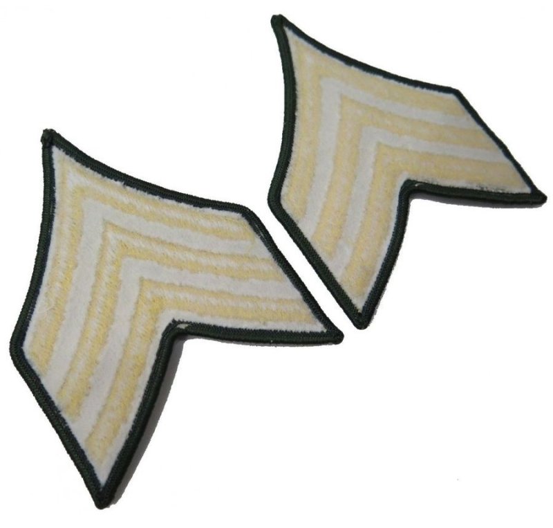 画像2: 【送料無料】 2枚組 【U.S. ARMY】   アメリカ陸軍 ミリタリーパッチ/刺繍ワッペン   2枚セット ジョンレノン (2)