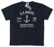 画像1: 【送料360円】 【フェローズ】  アメリカ海軍 U.S.NAVY プリントTシャツ  Pherrow's 22S-PTP1 日本製 (1)