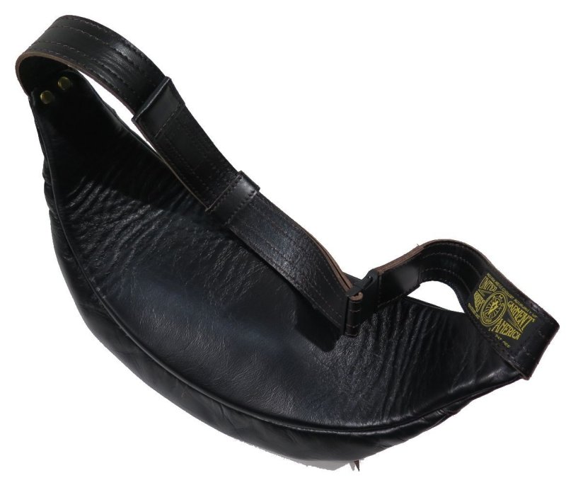 画像5: 【ウエストライド】  馬革/茶芯 ライディング ウエストバッグ/ワンショルダー  WEST RIDE RIDING WAIST BAG 日本製【送料無料】 (5)