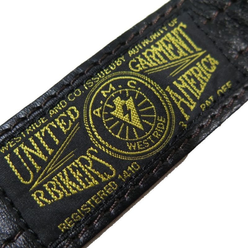 画像7: 【ウエストライド】  馬革/茶芯 ライディング ウエストバッグ/ワンショルダー  WEST RIDE RIDING WAIST BAG 日本製【送料無料】 (7)