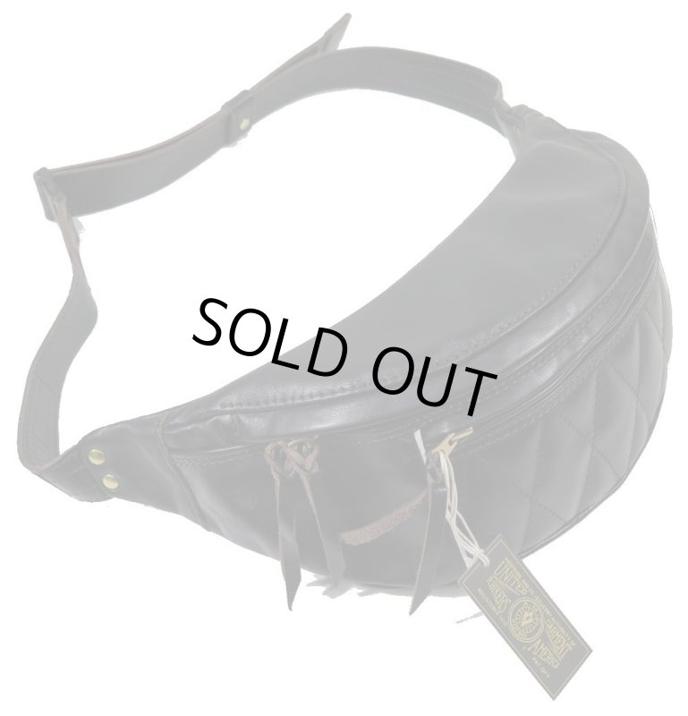 画像3: 【ウエストライド】  馬革/茶芯 ライディング ウエストバッグ/ワンショルダー  WEST RIDE RIDING WAIST BAG 日本製【送料無料】 (3)
