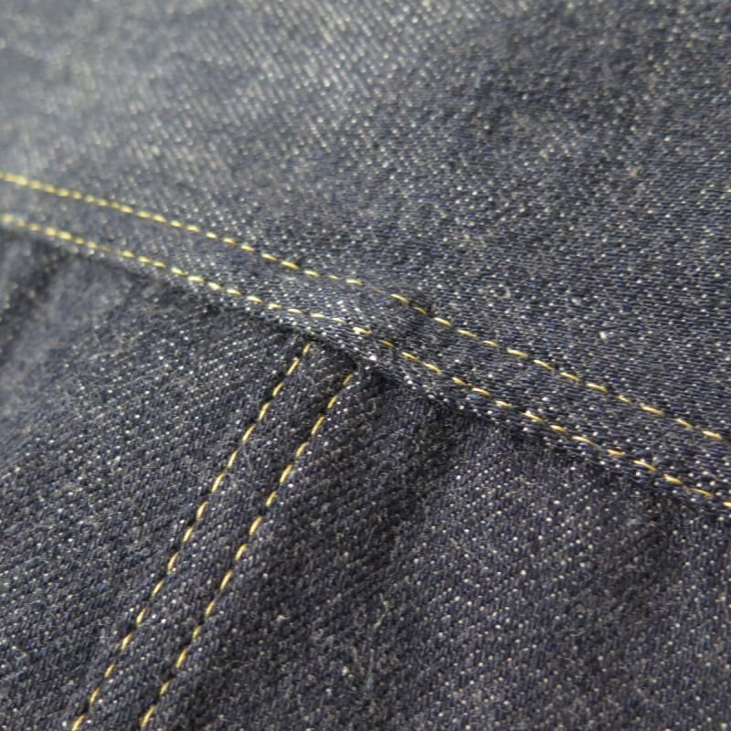 画像5: ＝BIG SIZE＝  【KIWAMI WWII】 ”極み”大戦モデル デニムジャケット デッドストックバックル 1枚袖 日本製 (5)