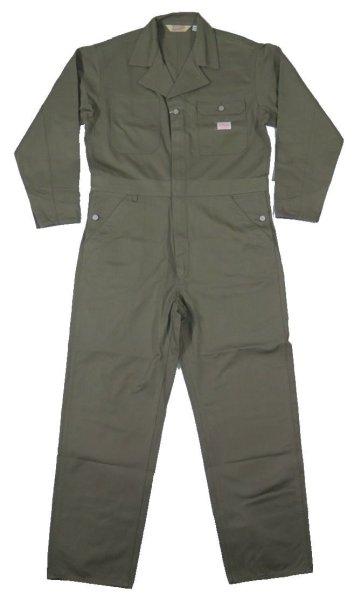 画像1: 【トロフィークロージング】   ヘリンボーン ユニオンオール ツナギ オールインワン   TROPHY CLOTHING TR22AW-504   日本製【送料無料】 (1)