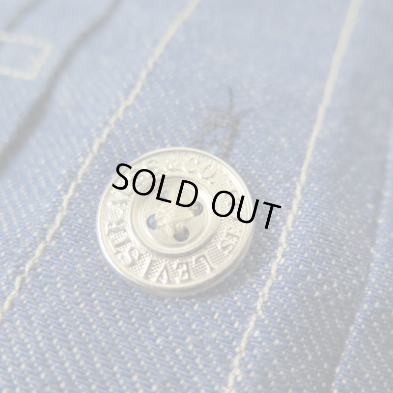 画像4: 1879年モデル   【LVC】リーバイス プリーツブラウス /リジッド   LEVIS 1879MODEL   日本製【送料無料】 (4)