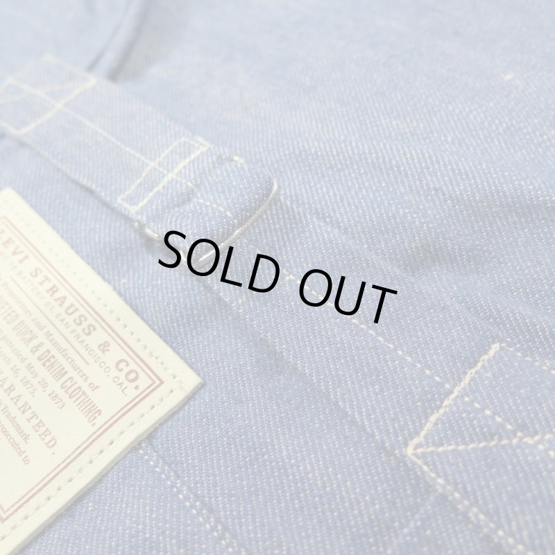 画像7: 1879年モデル   【LVC】リーバイス プリーツブラウス /リジッド   LEVIS 1879MODEL   日本製【送料無料】 (7)