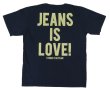画像3: 【送料360円】 【ステュディオ・ダ・ルチザン】   JEANS IS LOVE! プリントTシャツ   STUDIO D'ARTISANS 8106A 日本製 (3)