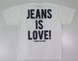 画像6: 【送料360円】 【ステュディオ・ダ・ルチザン】   JEANS IS LOVE! プリントTシャツ   STUDIO D'ARTISANS 8106A 日本製 (6)