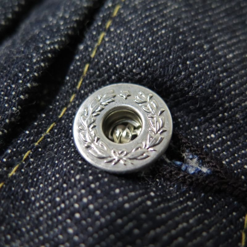 画像5: ＝BIG SIZE＝ 【KIWAMI WWII】  ”極み”大戦モデル  デニムジャケット 2枚袖  日本製 (5)