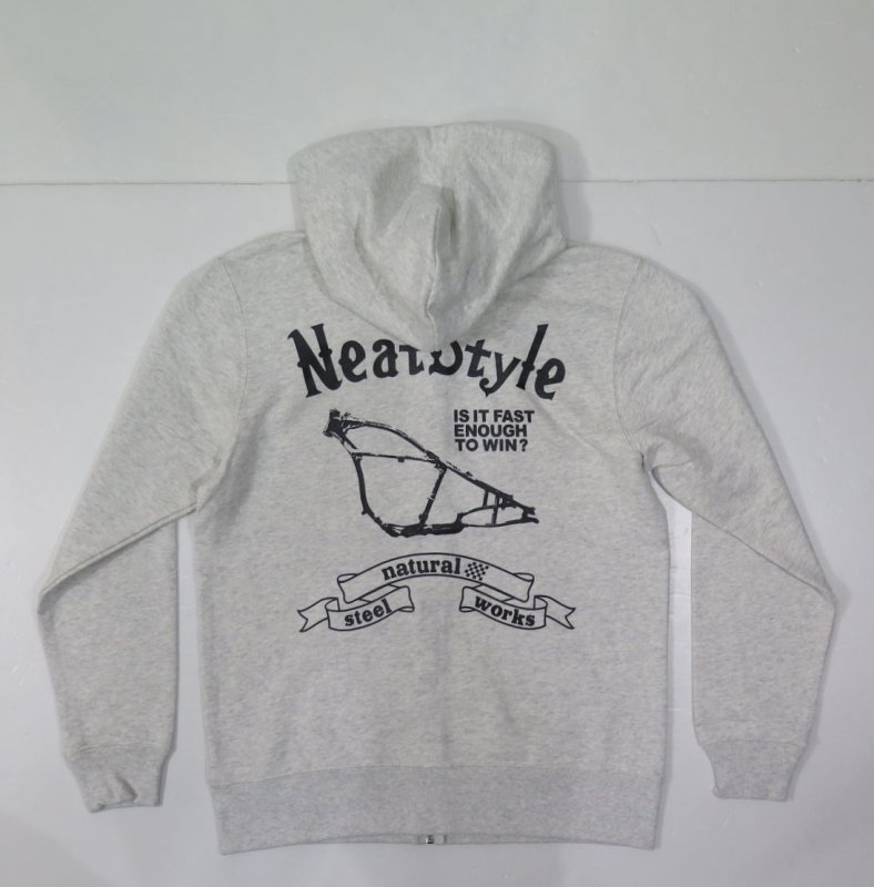 画像4: 【送料無料】 【Neat Style】  ニートスタイル WRフレーム  オリジナル プリントZIPパーカー  Valboo-wrzf1 (4)