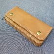 画像10: 【motorcycle wallet】 オリジナル 総手縫い シンプル ロングウォレット   右利き/左利き   Neat Style original  日本製【送料無料】  (10)