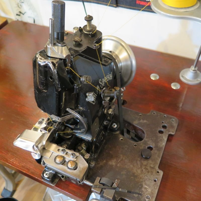 画像2: 【チェーンステッチ加工】 Union Special 43200G ユニオンスペシャルミシン/裾上げ 3本まとめると送料無料 (2)