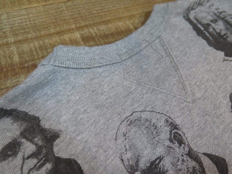 画像10: 【フェローズ】  両V 音楽家/総プリント スウェットシャツ/ビンテージ   Pherrow's 24W-CHARISMA   日本製【送料無料】 (10)