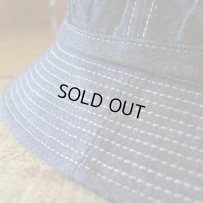 画像4: 【送料無料】 【WEST RIDE】   ウエストライド デニム アーミーハット   日本製 (4)