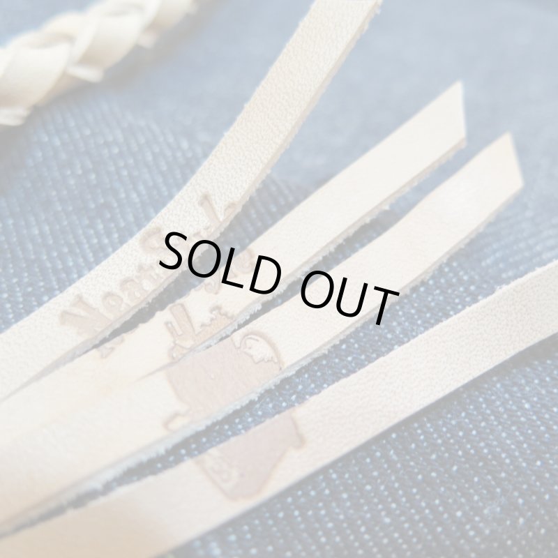 画像5: 【送料無料】 【kiwami leathers】 ”極み”サドルレザーウォレット 四つ編みロープ 日本製 (5)