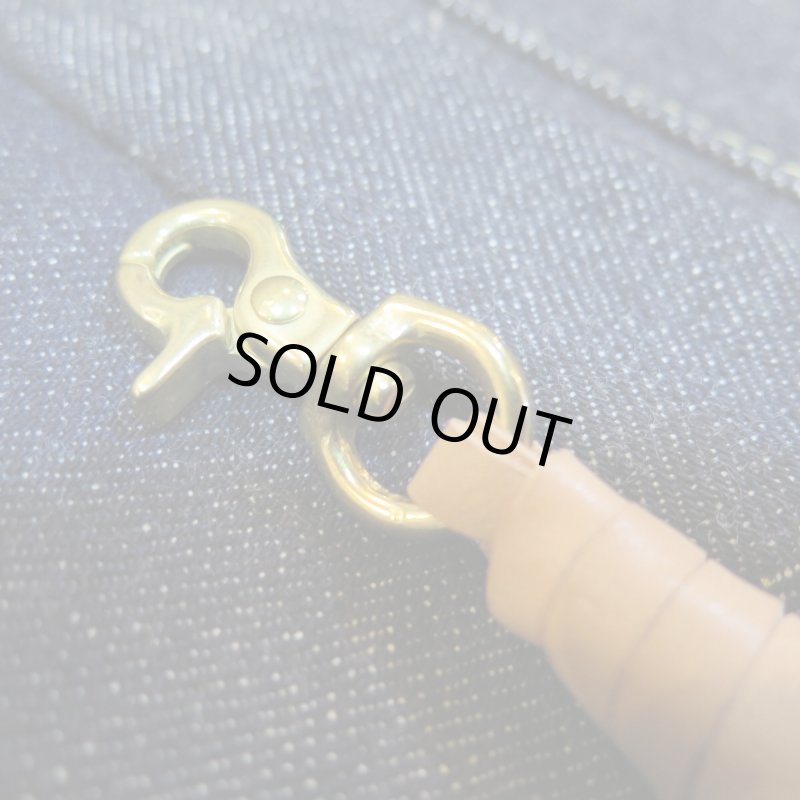 画像3: 【送料無料】 【kiwami leathers】 ”極み”サドルレザーウォレット 四つ編みロープ 日本製 (3)