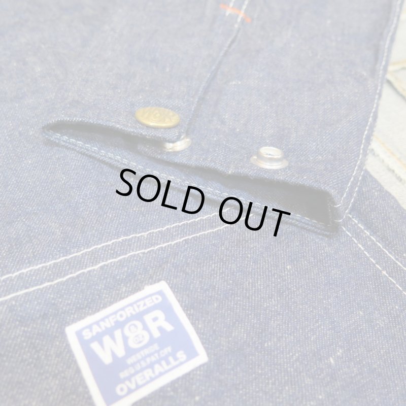 画像7: 【ウエストライド】  1940's 大戦 デニムカバーオール   WEST RIDE 日本製【送料無料】 (7)