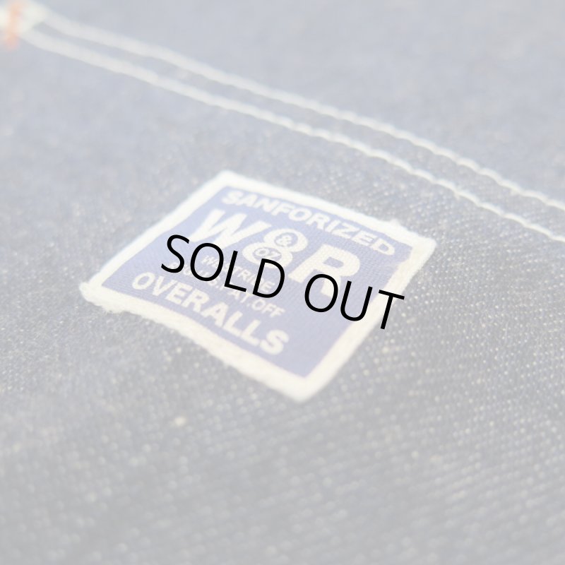 画像3: 【ウエストライド】  1940's 大戦 デニムカバーオール   WEST RIDE 日本製【送料無料】 (3)