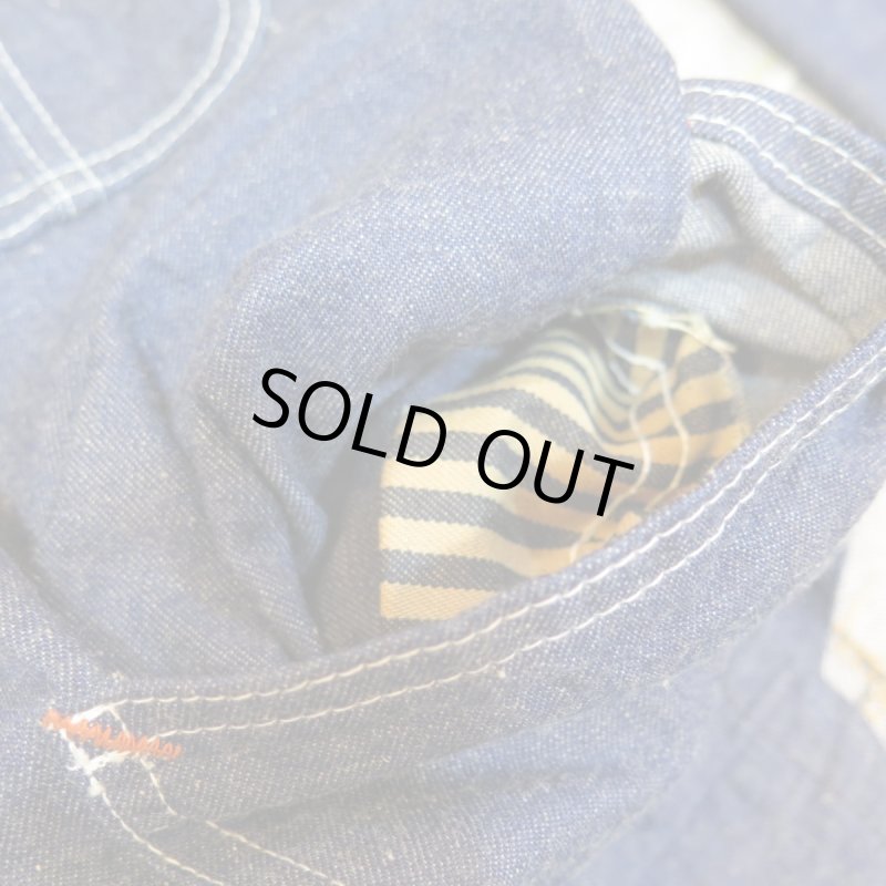 画像9: 【ウエストライド】  1950's デニムカバーオール   モールスキンライニング   WEST RIDE 日本製【送料無料】 (9)