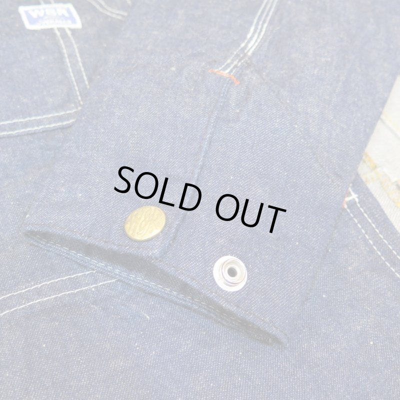 画像6: 【ウエストライド】  1950's デニムカバーオール   モールスキンライニング   WEST RIDE 日本製【送料無料】 (6)