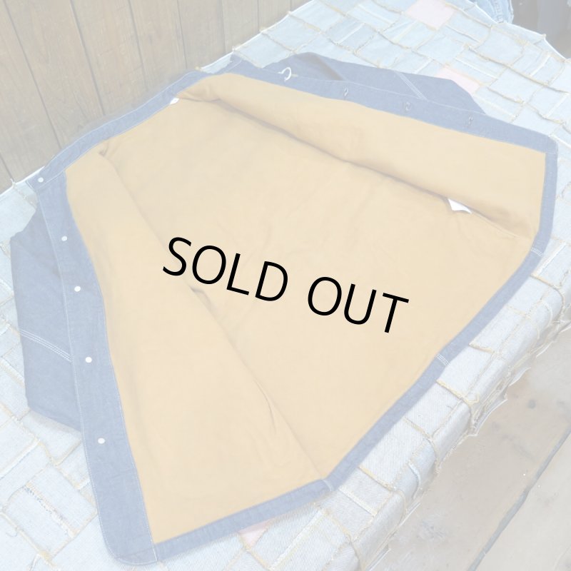 画像10: 【ウエストライド】  1950's デニムカバーオール   モールスキンライニング   WEST RIDE 日本製【送料無料】 (10)