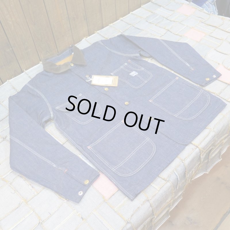 画像1: 【ウエストライド】  1950's デニムカバーオール   モールスキンライニング   WEST RIDE 日本製【送料無料】 (1)