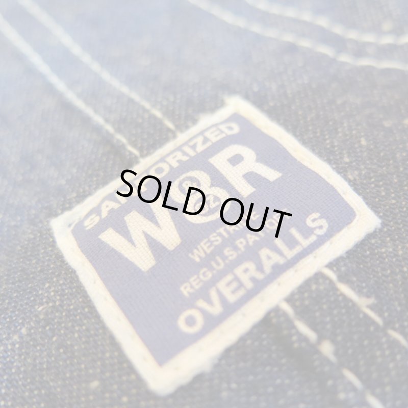 画像3: 【ウエストライド】  1950's デニムカバーオール   モールスキンライニング   WEST RIDE 日本製【送料無料】 (3)