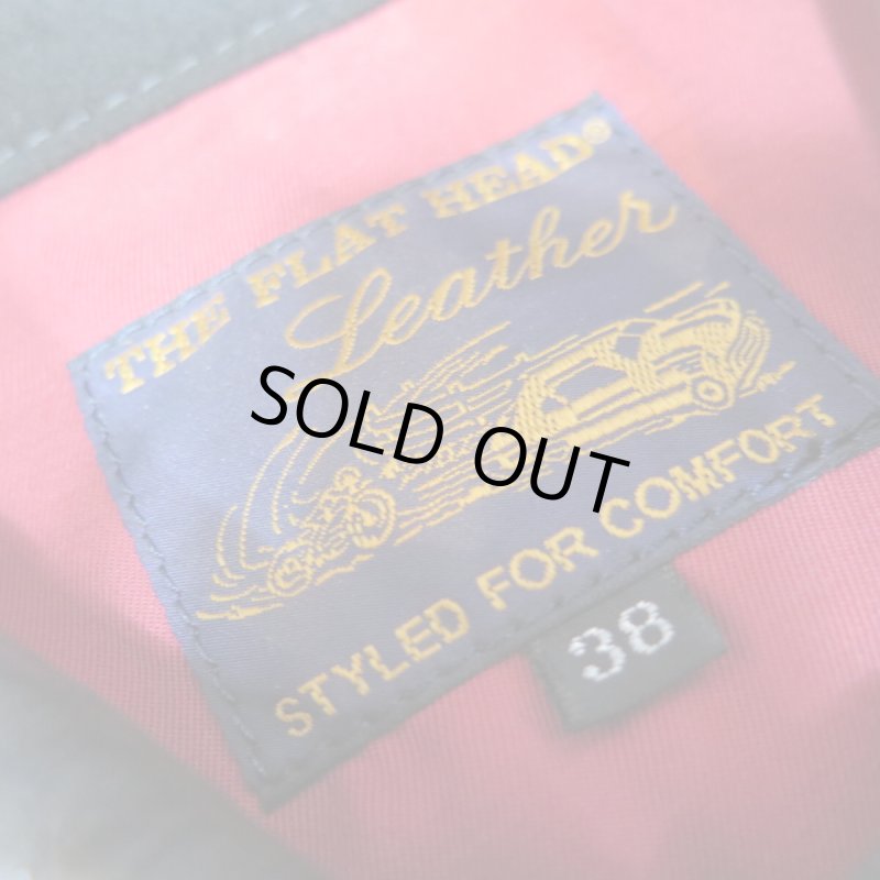 画像3: 【フラットヘッド】 ディアスキン ウエスタンシャツ  藤岡勇吉本店/鹿革 THE FLAT HEAD FN-LS-DS004  日本製【送料無料】 (3)