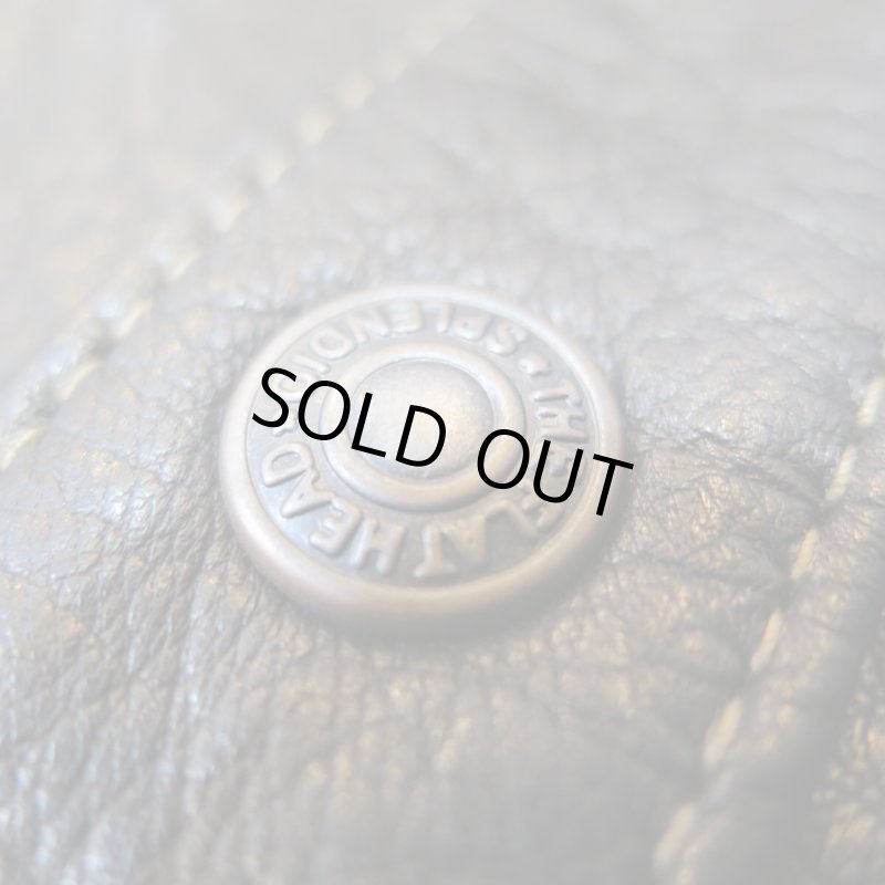 画像4: 【フラットヘッド】 ディアスキン ウエスタンシャツ  藤岡勇吉本店/鹿革 THE FLAT HEAD FN-LS-DS004  日本製【送料無料】 (4)