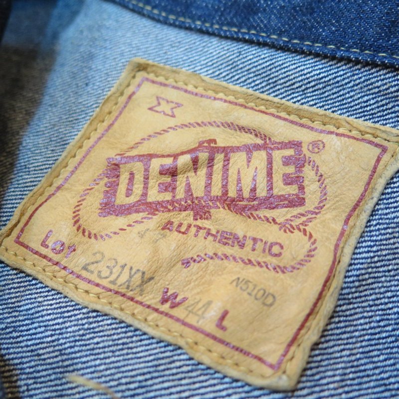 画像3: 【ドゥニーム 231XX-47】   1947モデル ファースト デニムジャケット   XXシリーズ ワンウォシュ   DENIME 231XX-47  日本製【日本国内送料無料】  【WORLD WIDE SHIPPING】 【DENIME 231XX-47】  1947 Model First Denim Jacket  XX Series One Wash  DENIME 231XX-47  Made in Japan (3)