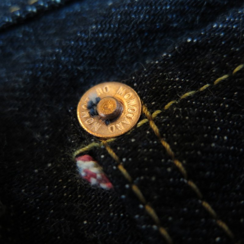 画像9: 【MOMOTARO JEANS】  15.7オンス クラシック ストレート   ボタンフライ MMJB0101   岡山 児島 日本製【日本国内送料無料】  【WORLD WIDE SHIPPING】 【MOMOTARO JEANS】  15.7oz Classic Straight   Button Fly MMJB0101   Made in Japan, Kojima, Okayama (9)