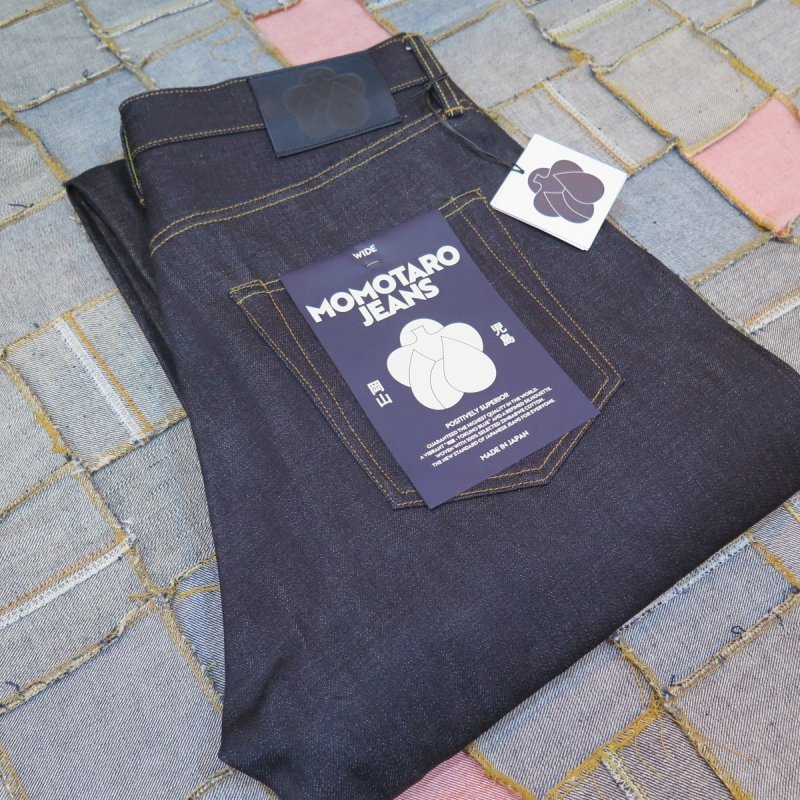 画像1: 【MOMOTARO JEANS】  14.7オンス スタンダード ワイド   ジッパーフライ MMJZ0400   岡山 児島 日本製【日本国内送料無料】  【WORLD WIDE SHIPPING】 【MOMOTARO JEANS】  14.7oz Standard Wide   Zipper Fly MMJZ0400   Made in Japan, Kojima, Okayama (1)