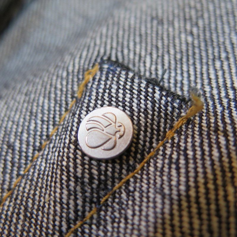 画像10: 【MOMOTARO JEANS】  14.7オンス スタンダード ワイド   ジッパーフライ MMJZ0400   岡山 児島 日本製【日本国内送料無料】  【WORLD WIDE SHIPPING】 【MOMOTARO JEANS】  14.7oz Standard Wide   Zipper Fly MMJZ0400   Made in Japan, Kojima, Okayama (10)