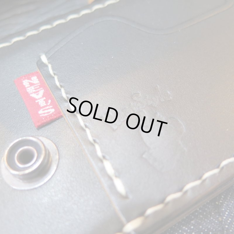 画像7: 【kiwami leathers】 Black茶芯 ”極み”総手縫い レザーロングウォレット 日本製【送料無料】  (7)