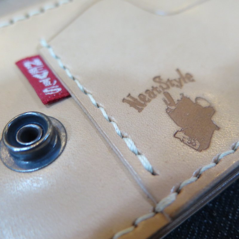 画像7: 【kiwami leathers】 ”極み”総手縫い サドルレザー ロングウォレット 日本製【送料無料】  (7)