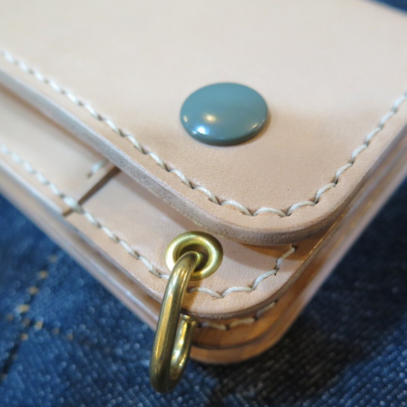 画像9: 【kiwami leathers】 ”極み”総手縫い サドルレザー ロングウォレット 日本製【送料無料】  (9)