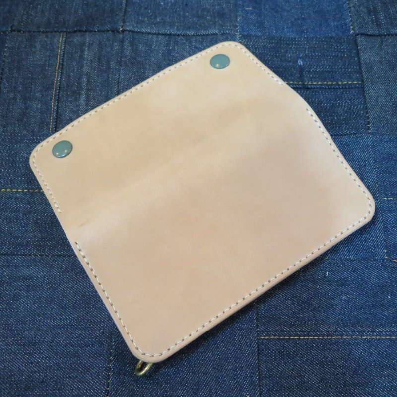 画像5: 【kiwami leathers】 ”極み”総手縫い サドルレザー ロングウォレット 日本製【送料無料】  (5)