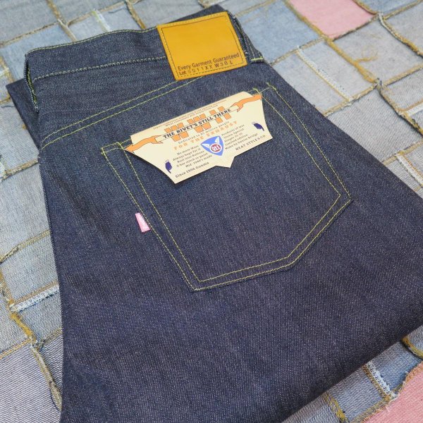 画像1: 【9月上りの受注製作】 大きいサイズ！ 【HIZUMI WWII】  S911XX 1940's model ”歪み”大戦モデル デニムパンツ 日本製【送料無料】 (1)