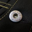 画像4: 【受注製作】 サイズ46・48・50 【KIWAMI WWII Black Denim】  大戦モデル ファースト デニムジャケット 漆黒ブラックデニム 2枚袖 日本製【送料込み】 (4)