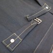 画像8: 【受注製作】 サイズ46・48・50 【KIWAMI WWII Black Denim】  大戦モデル ファースト デニムジャケット 漆黒ブラックデニム 2枚袖 日本製【送料込み】 (8)