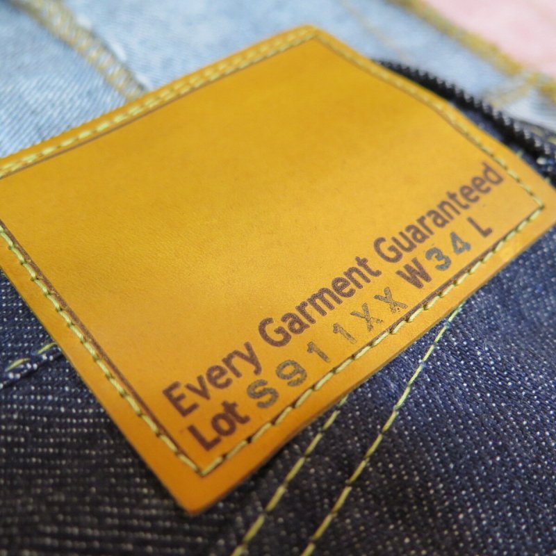 画像5: 【HIZUMI WWII】 S911XX 1940's model  ”歪み”大戦モデル デニムパンツ マーロンスリム マックイーンスリム ALL月桂樹ボタン 日本製 (5)