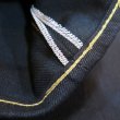 画像10: 【受注製作】 サイズ42・44 【KIWAMI WWII Black Denim】 大戦モデル ストレート デニムパンツ 漆黒ブラックデニム  オール月桂樹ボタン 日本製【送料込み】 (10)
