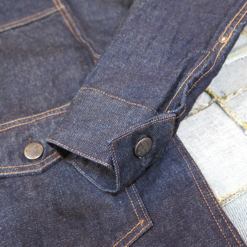 画像7: 【フェローズ】 1940's クラシック デニムジャケット ストーミーブルー   STORMY BLUE Pherrow's 400J   日本製【送料無料】  (7)