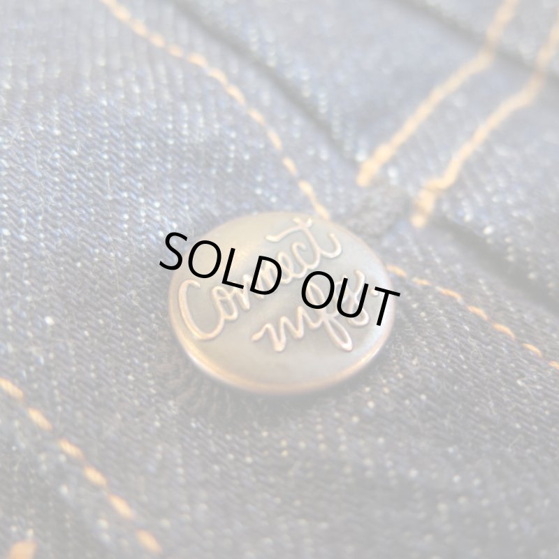 画像6: 【フェローズ】 1940's クラシック デニムジャケット ストーミーブルー   STORMY BLUE Pherrow's 400J   日本製【送料無料】  (6)