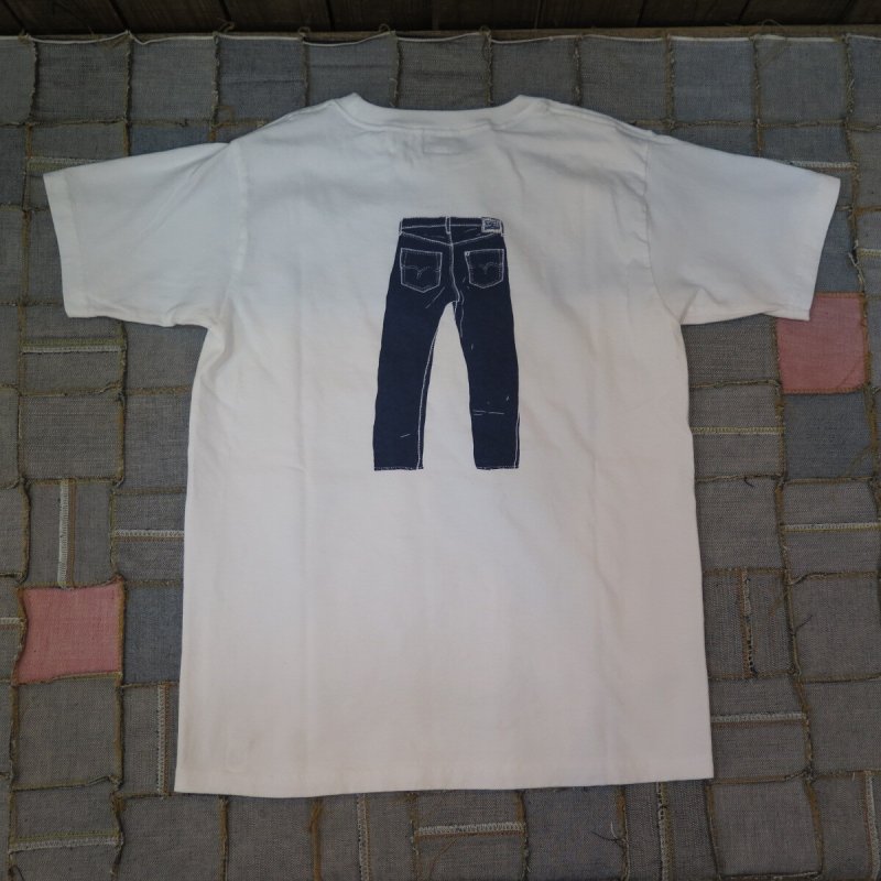 画像4: 【送料無料】 【フェローズ】  デニムプリントTシャツ   Pherrow's 25S-PT3   (4)